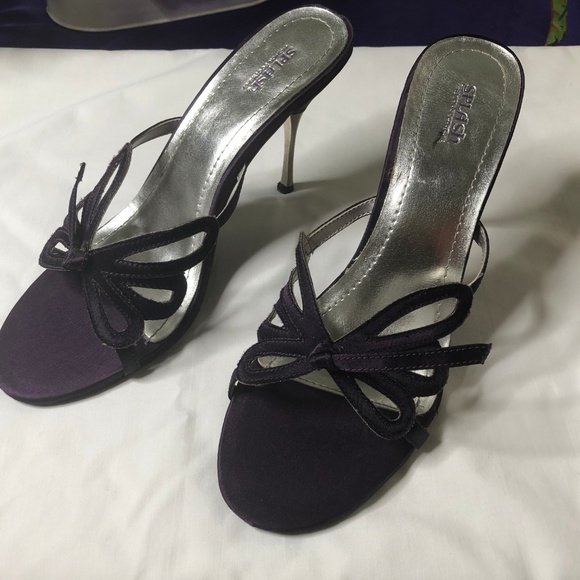 Splash Shoes - 👠 Splash Elegant Purple Strappy Sandal